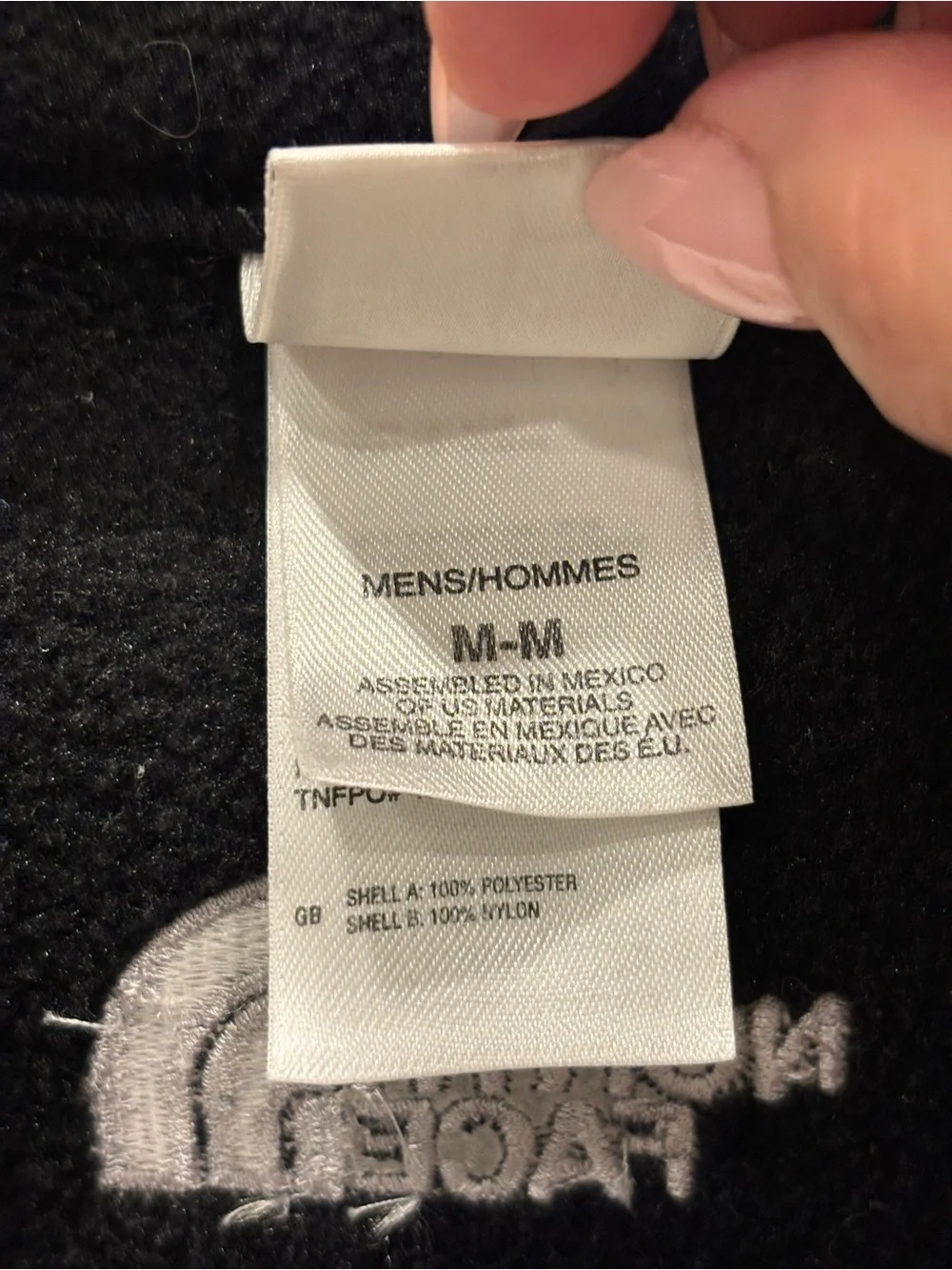 The North Face Black Men’s Full-Zip Fleece Vest
